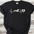 Dachshund Heartbeat - Black