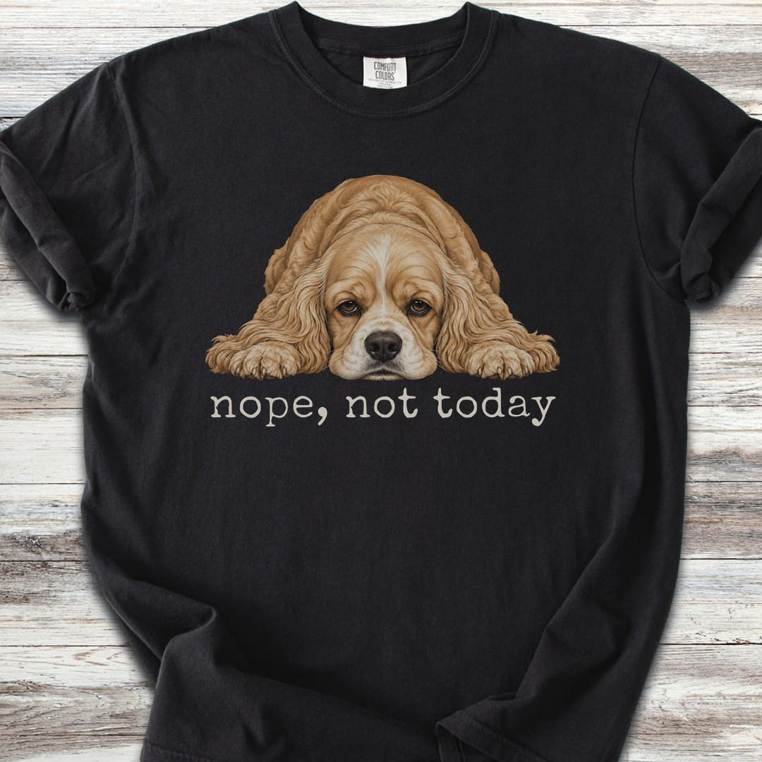 Cocker Spaniel Nope - Black