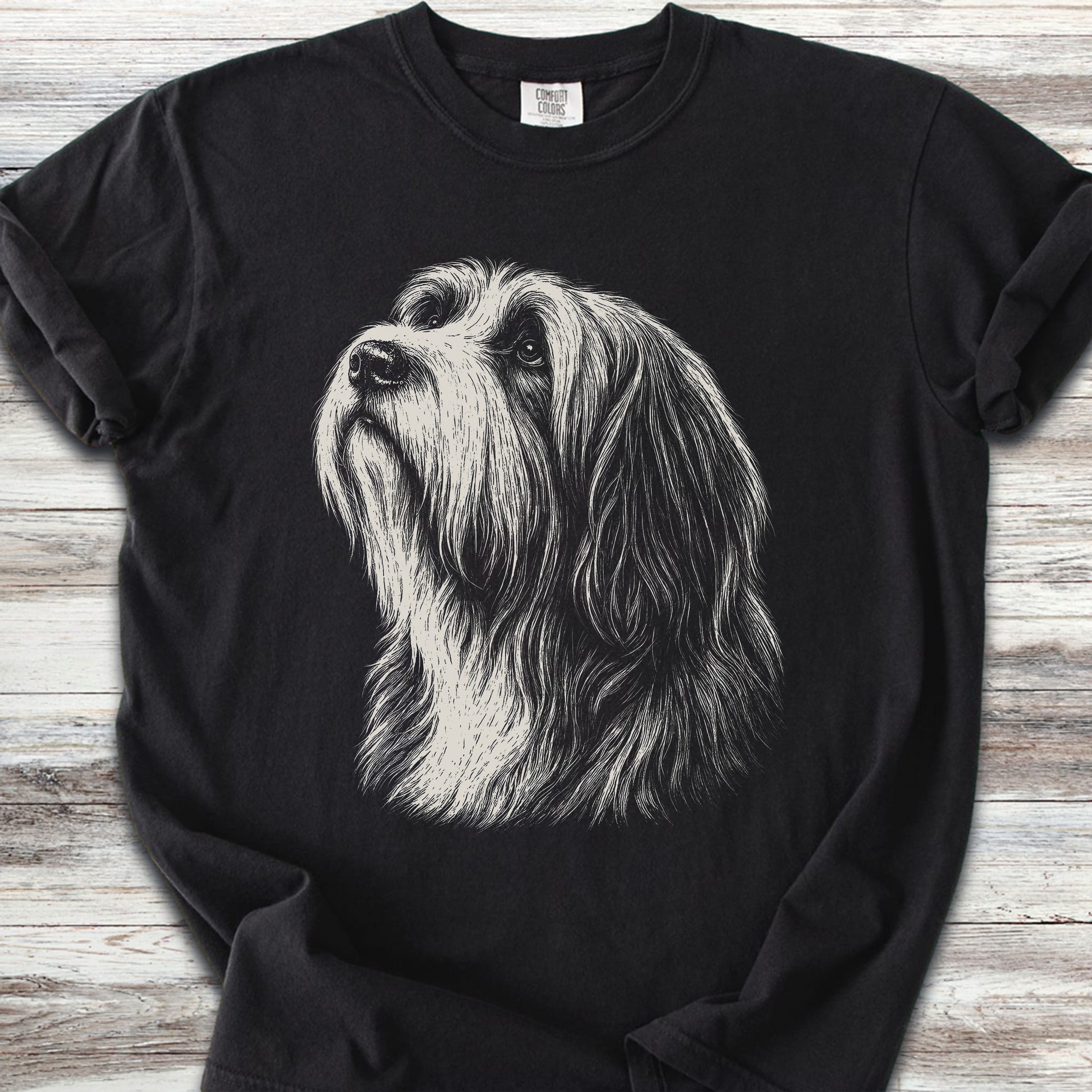 Bearded Collie Loyalty - Black