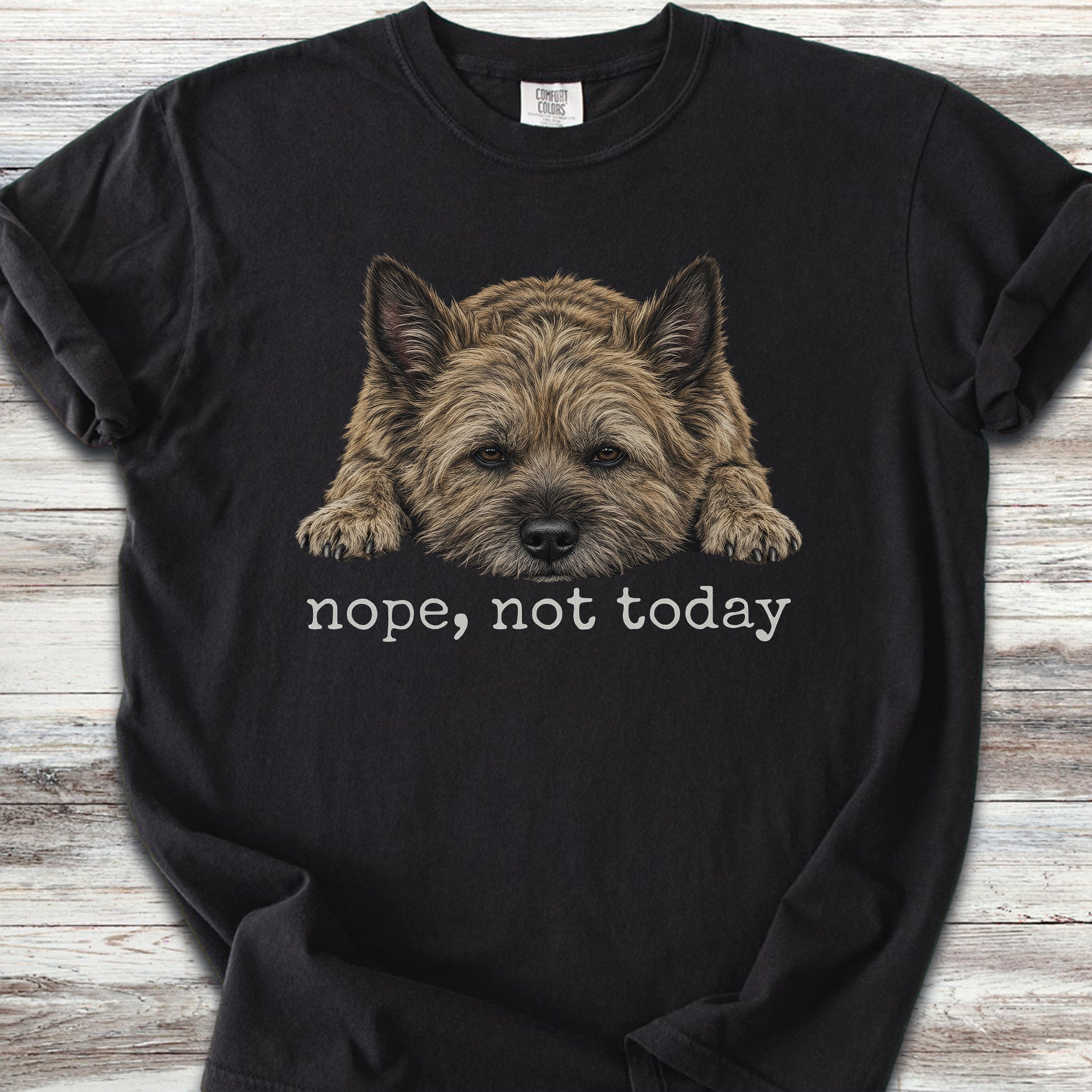 Cairn Terrier Nope - Black
