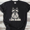 Scottish Terrier I Love Beards - Black