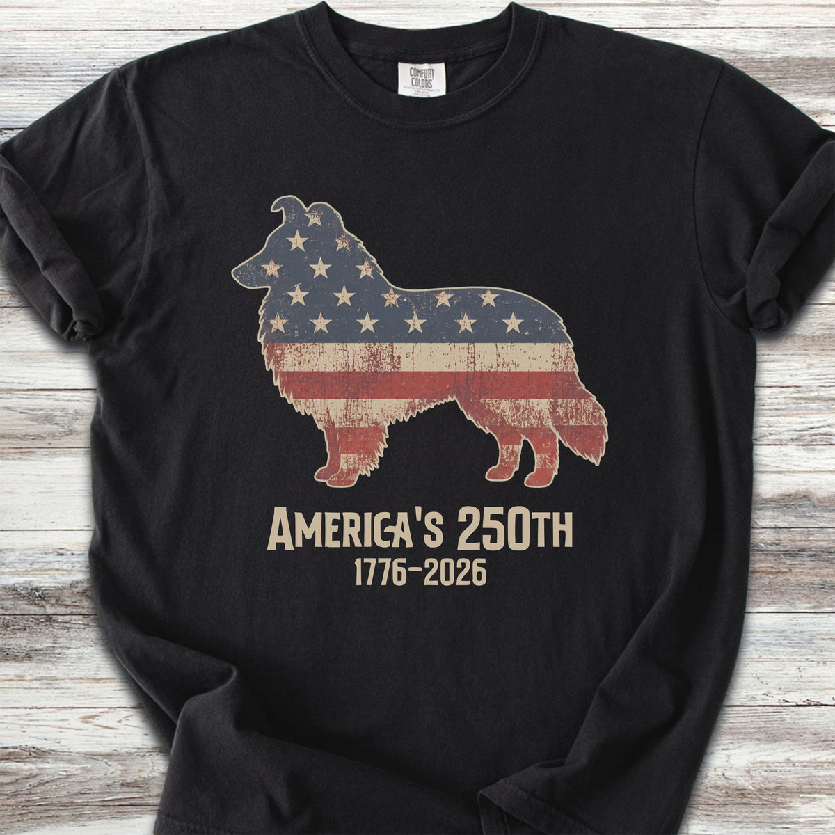 Shetland Sheepdog 250 - Black