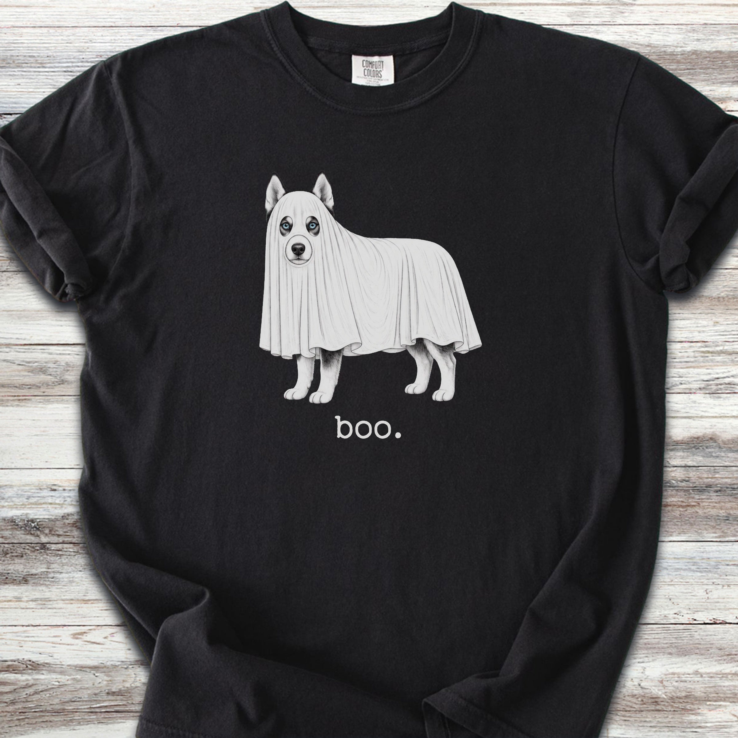 Siberian Husky Boo - Black