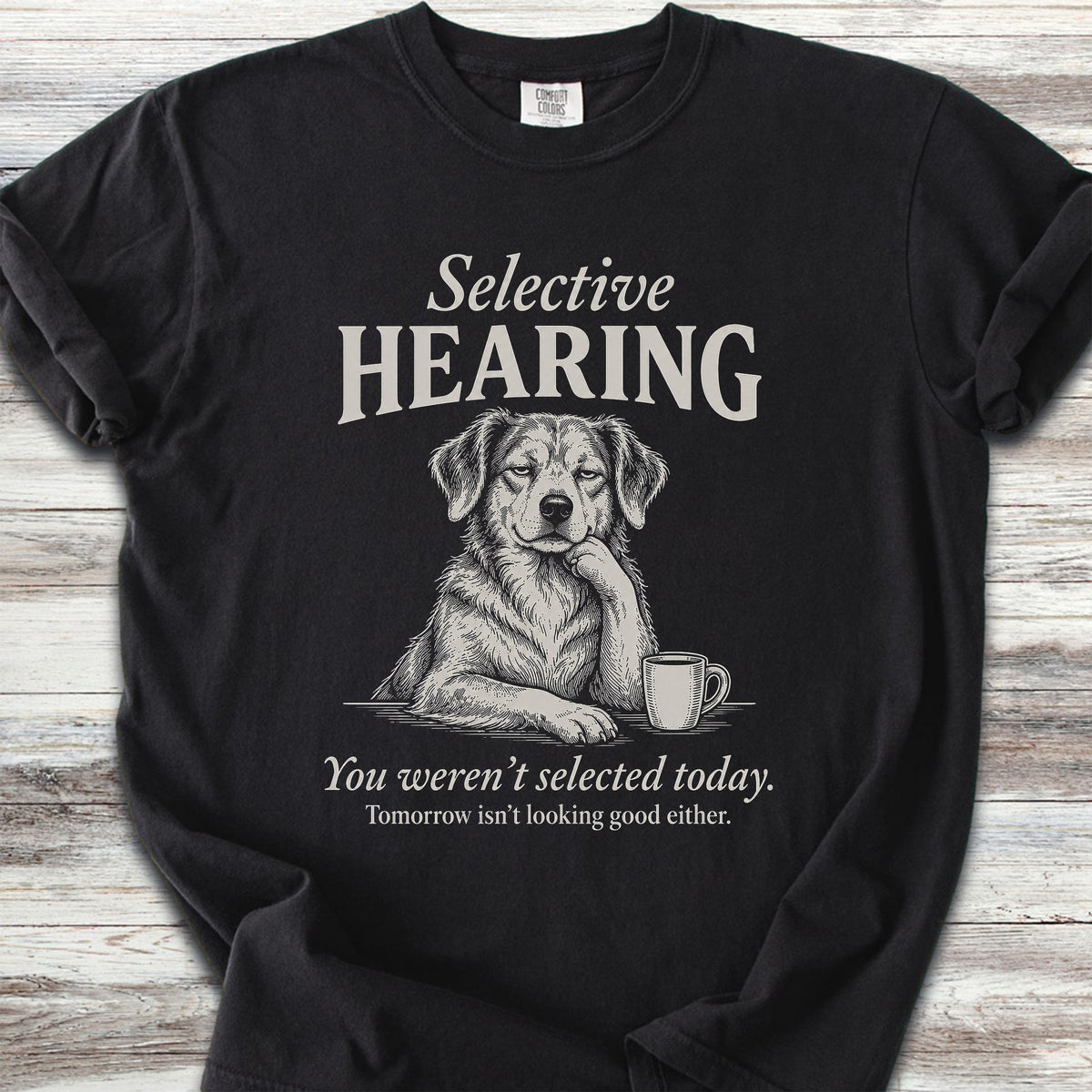 Mutt Selective Hearing - Black