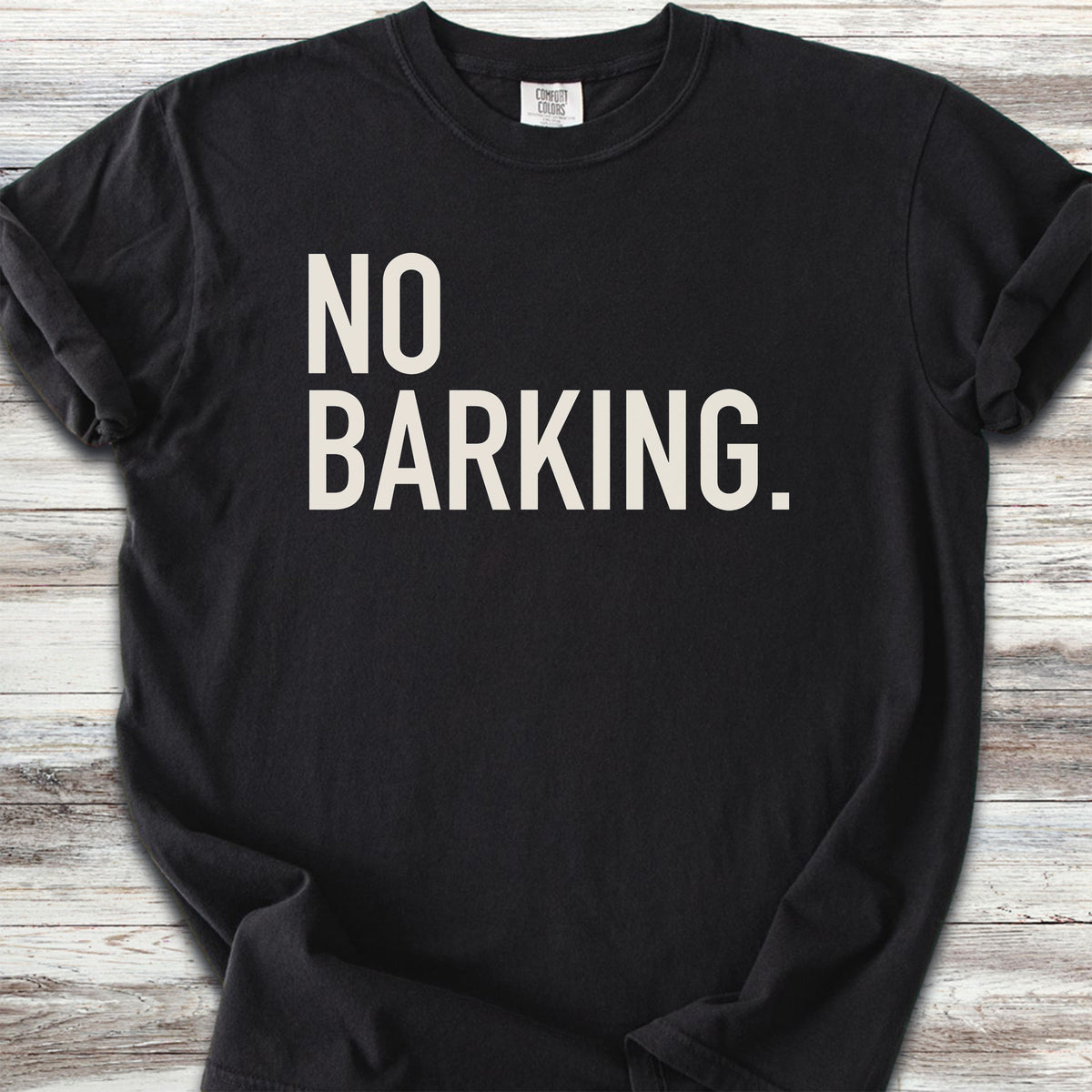 No Barking - Black