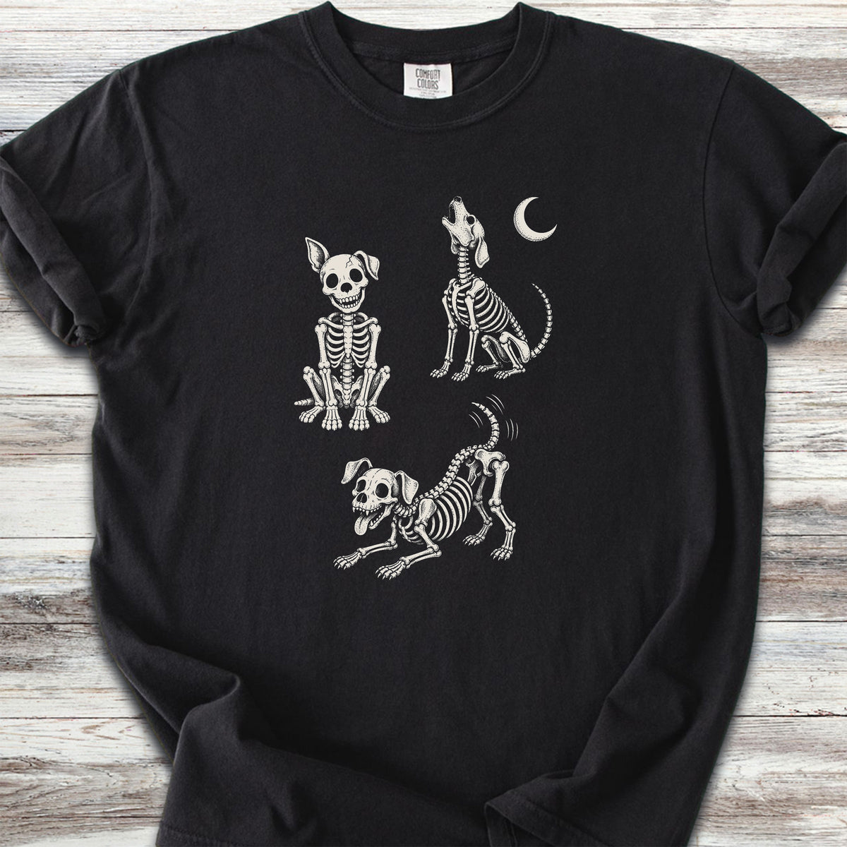 Skelly Dog - Black