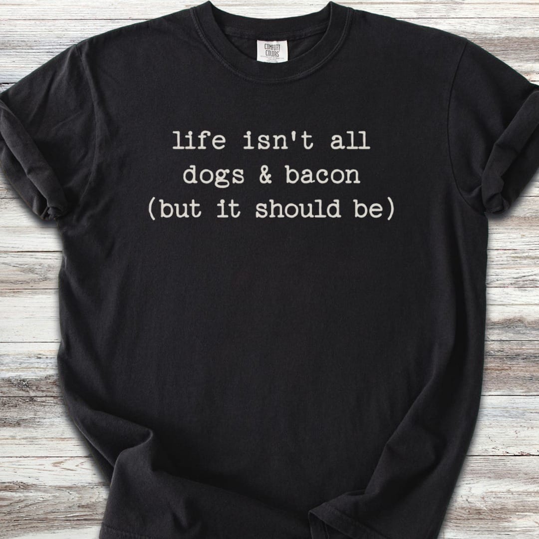 Dogs & Bacon - Black