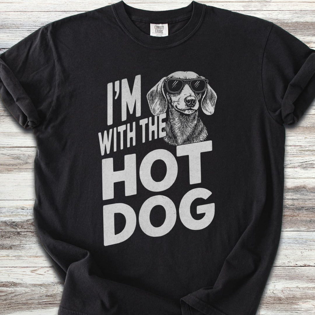 Dachshund Hot Dog - Black