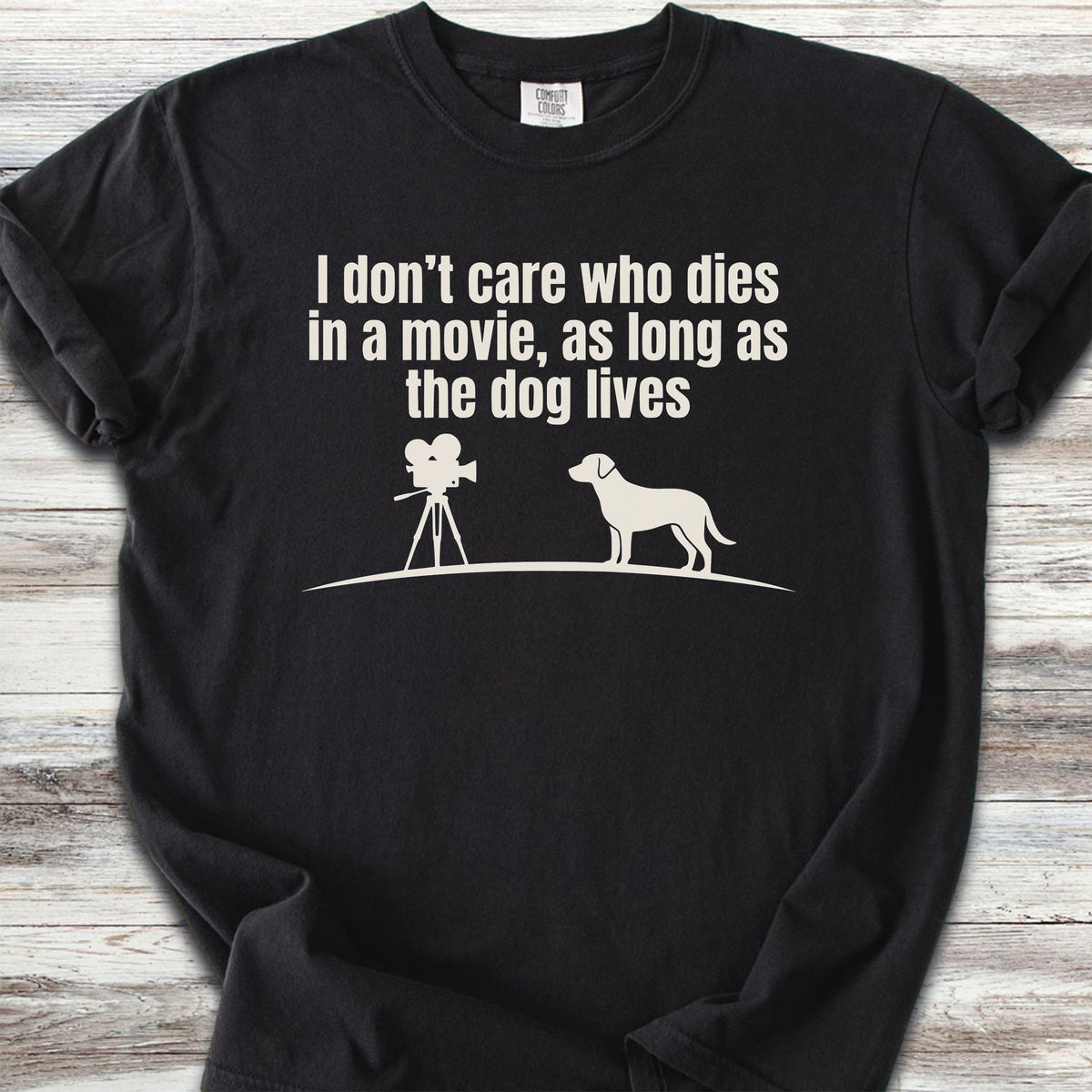 I Don't Care Who Dies - Black