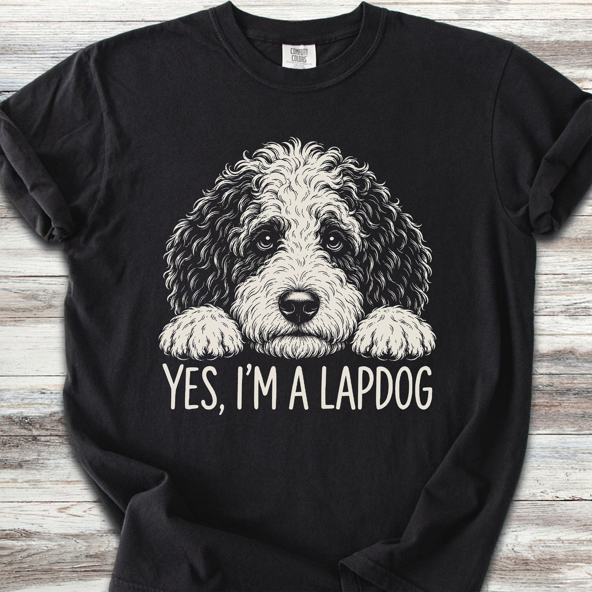 Sheepadoodle Lapdog - Black