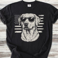 Labrador Retriever Flag - Black