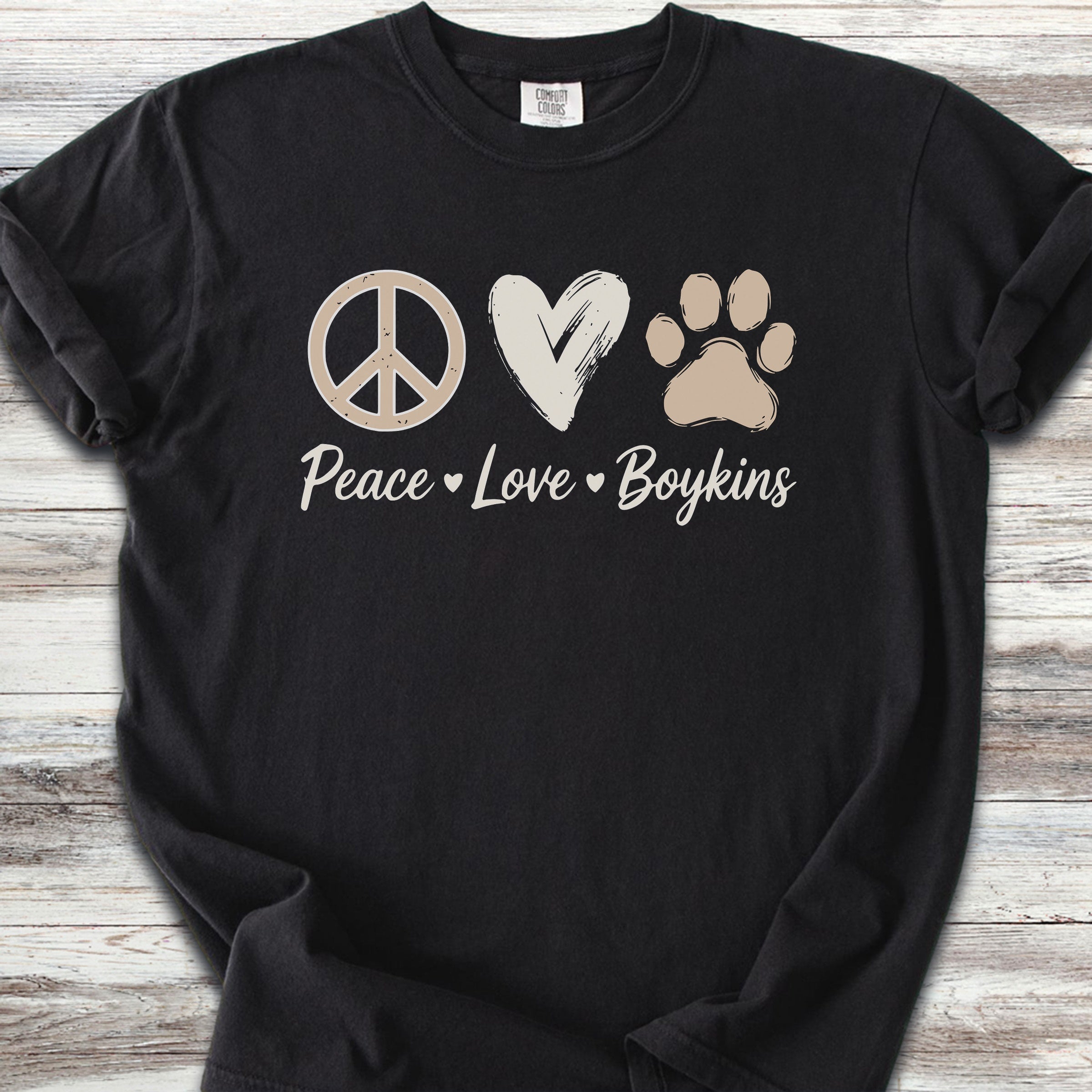 Boykin Spaniel Peace - Black