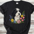 Sheepadoodle Spring Portrait - Black