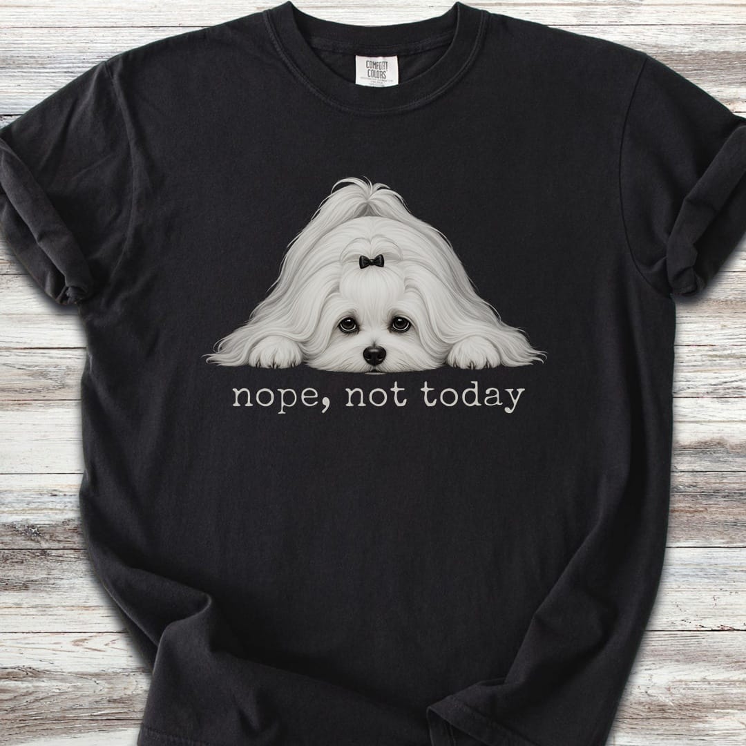 Maltese Nope - Black