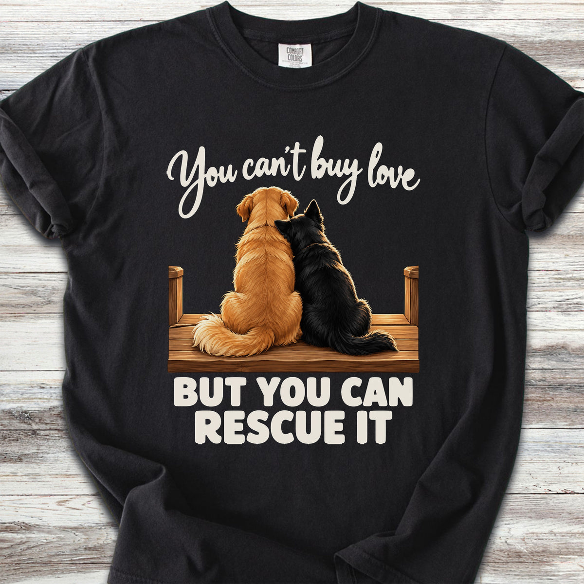 You Can Rescue Love - Black
