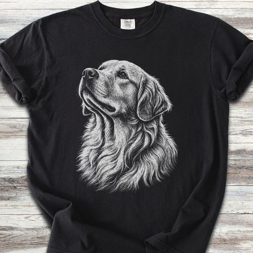 Golden Retriever Loyalty - Black