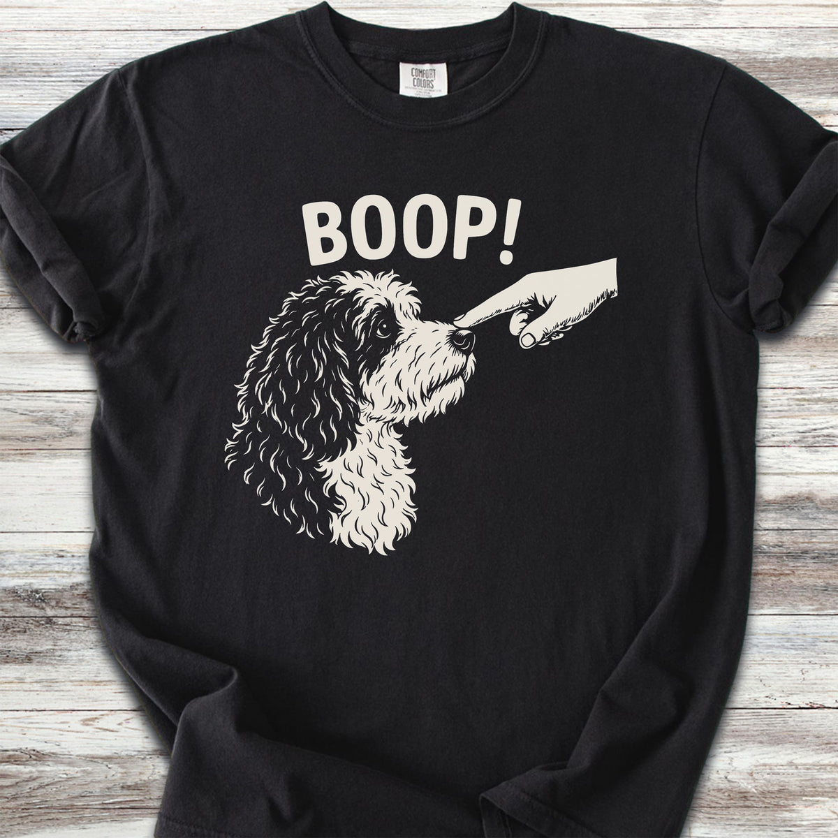 Sheepadoodle BOOP! - Black