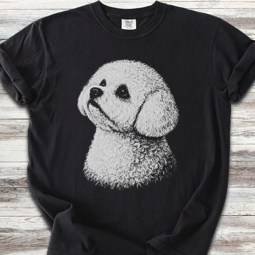Bichon Frise Loyalty - Black