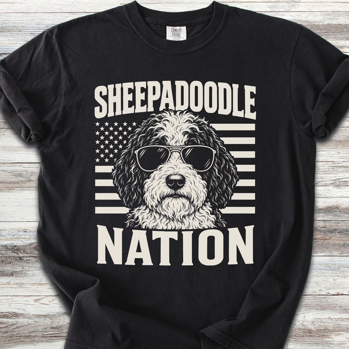 Sheepadoodle Nation - Black