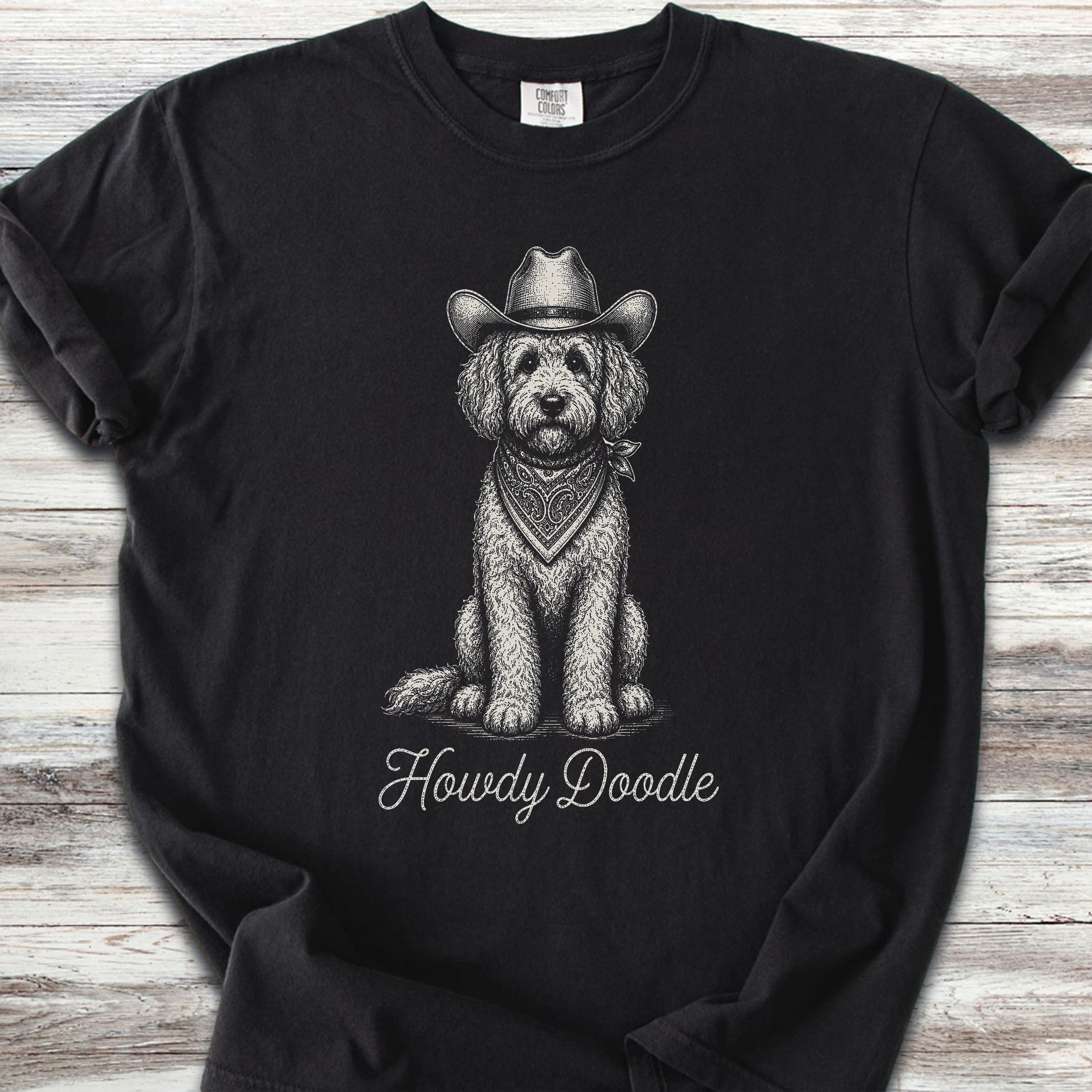 Doodle Howdy Doodle - Black