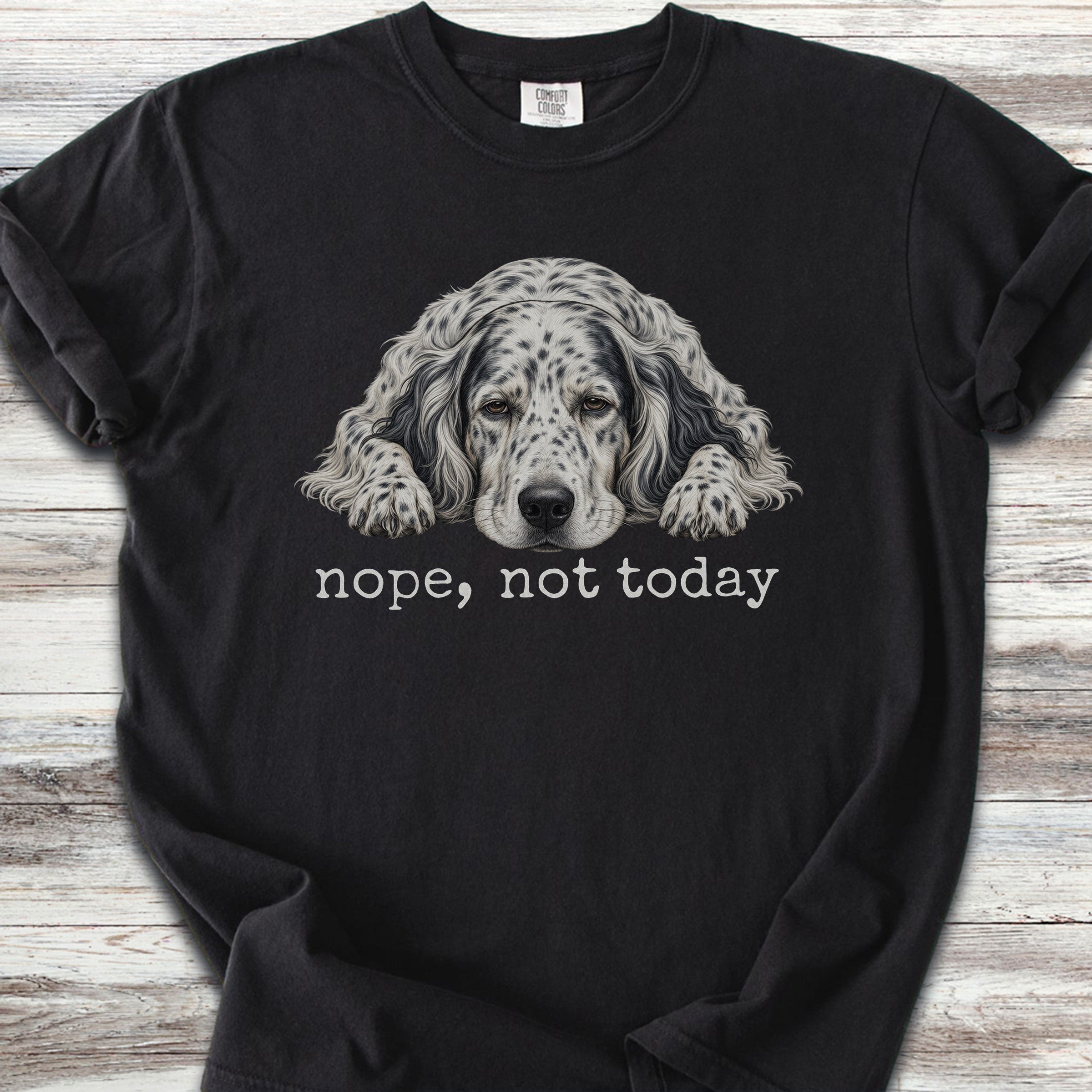 English Setter Nope - Black