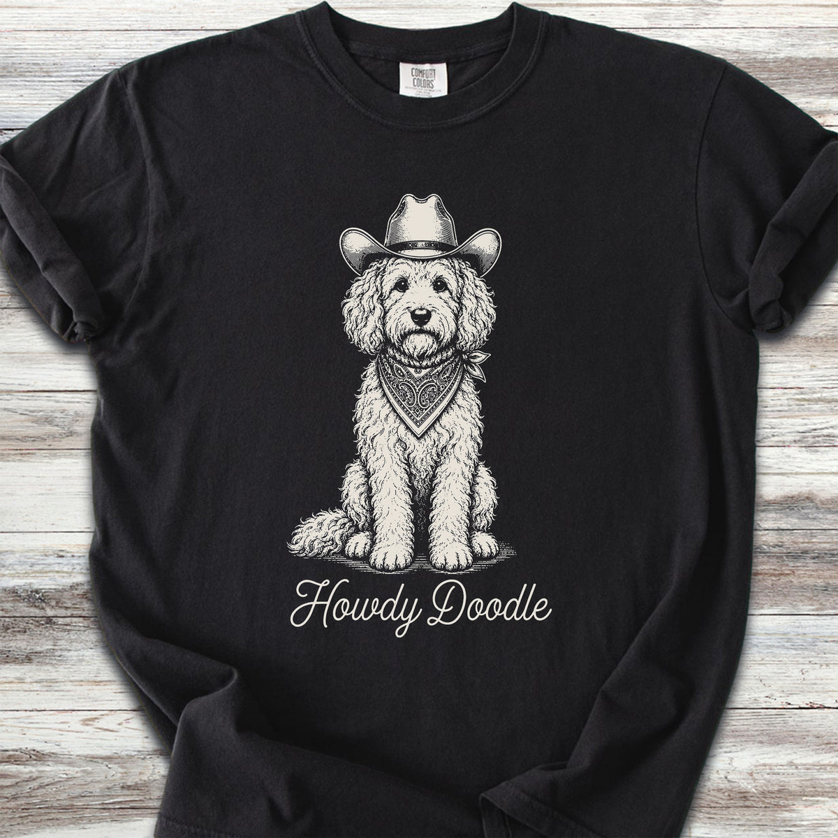 Goldendoodle Howdy Doodle - Black