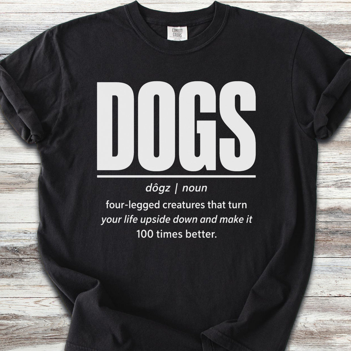 Dogs Definition - Black