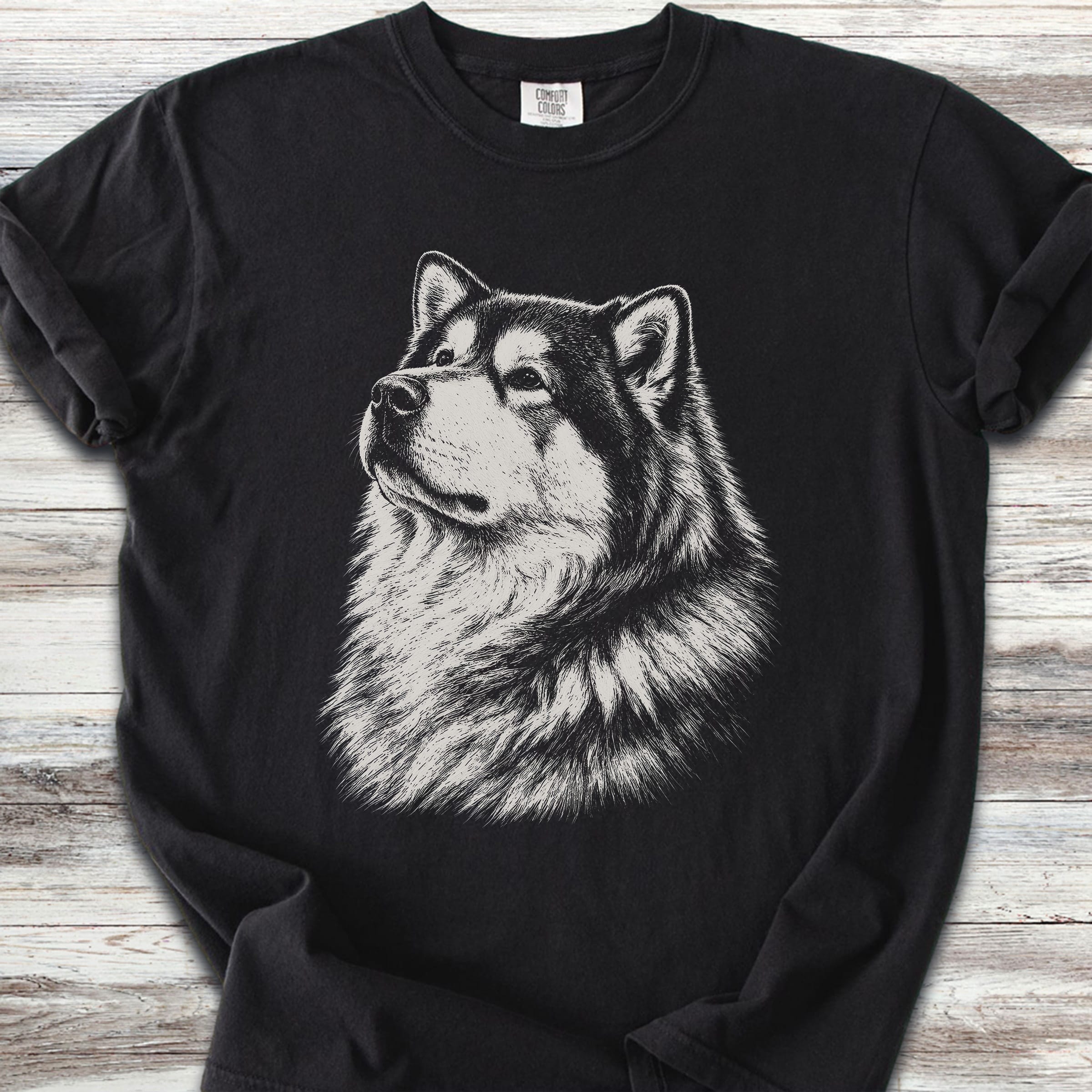 Alaskan Malamute Loyalty - Black