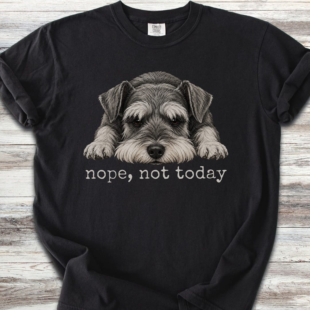 Schnauzer Nope - Black