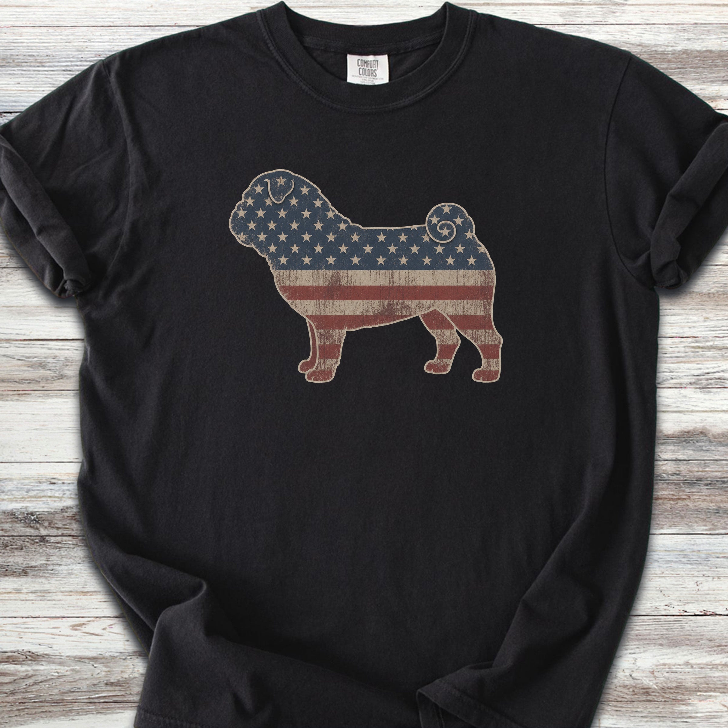 Pug Vintage USA - Black