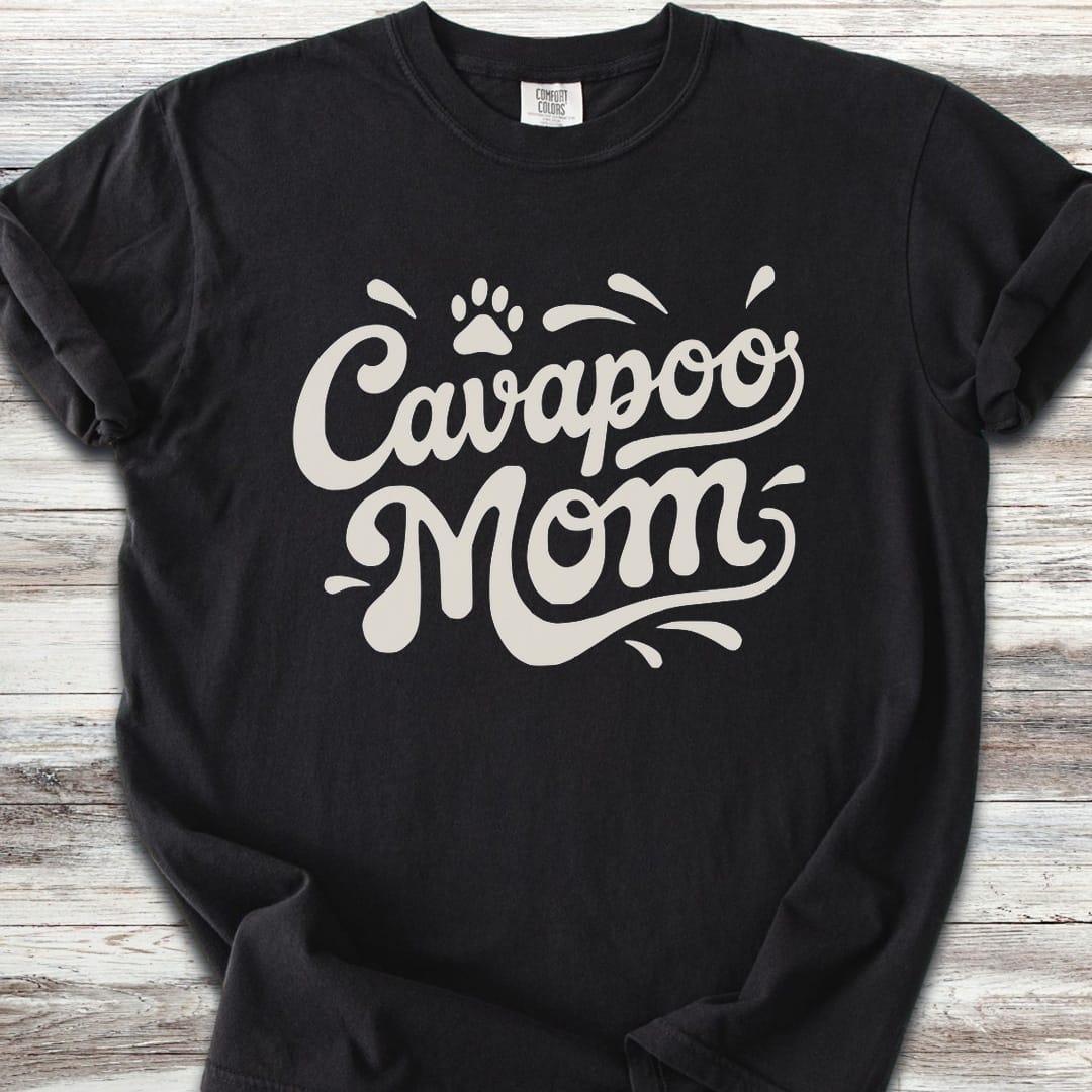 Cavapoo Groovy Mom - Black