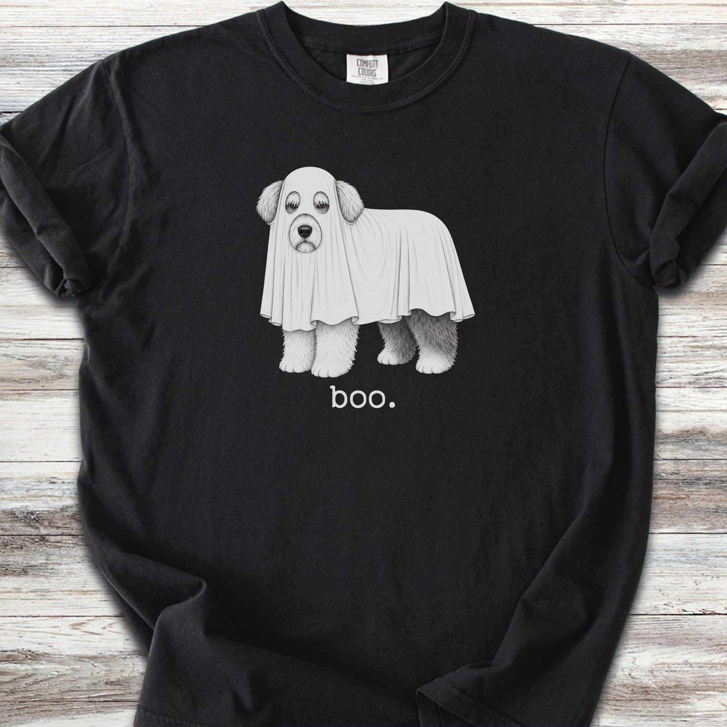 Old English Sheepdog Boo - Black