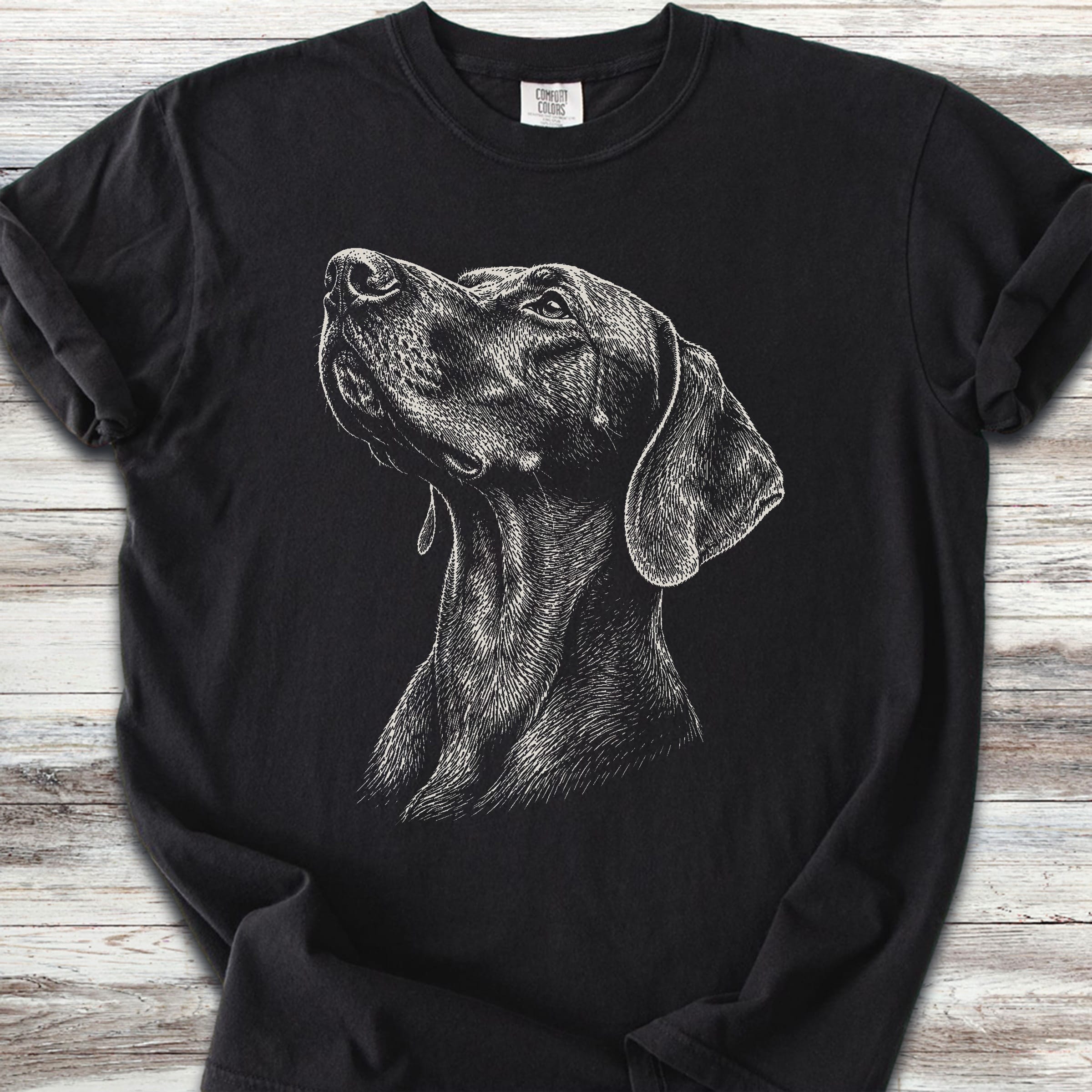 Weimaraner Loyalty - Black