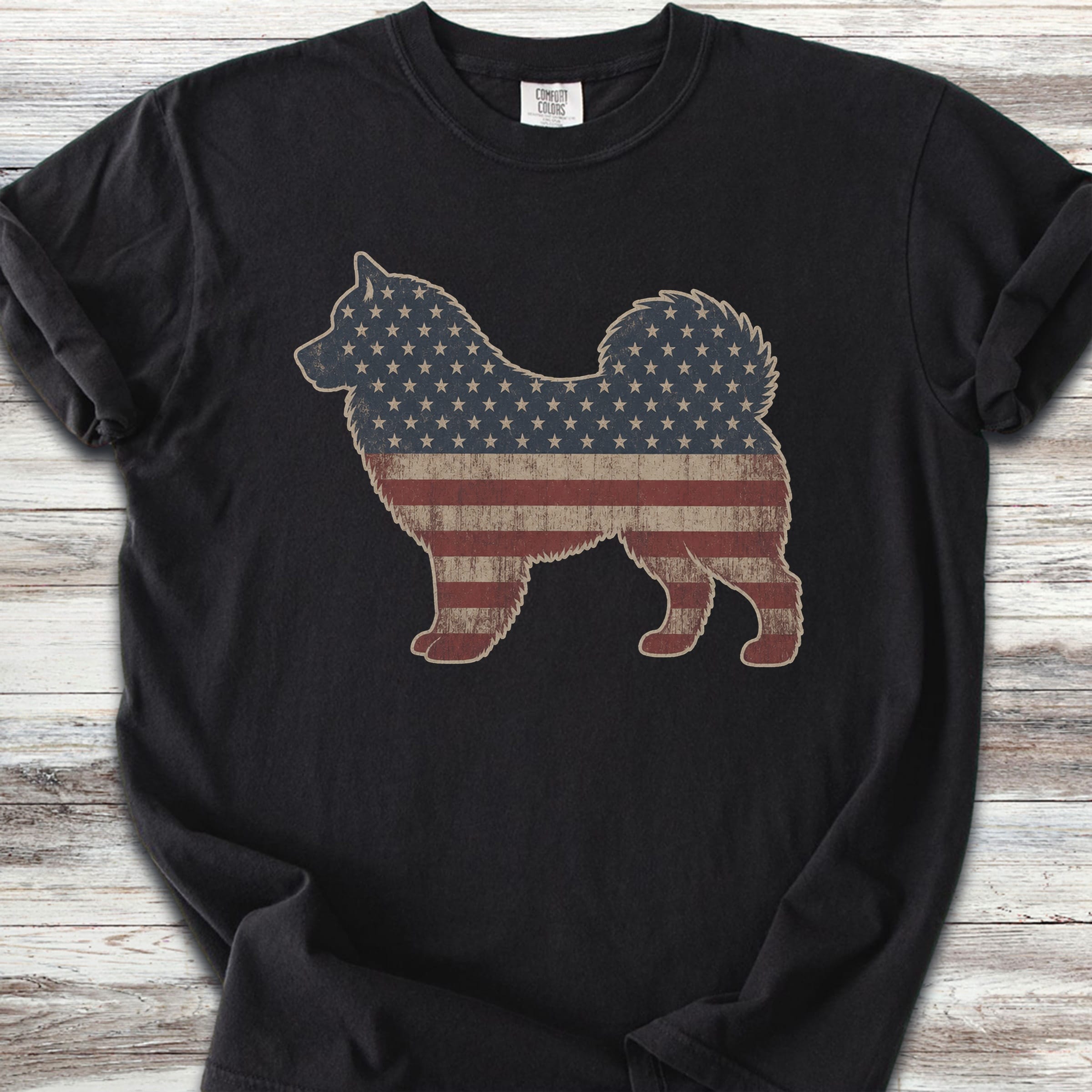 Alaskan Malamute Vintage USA - Black