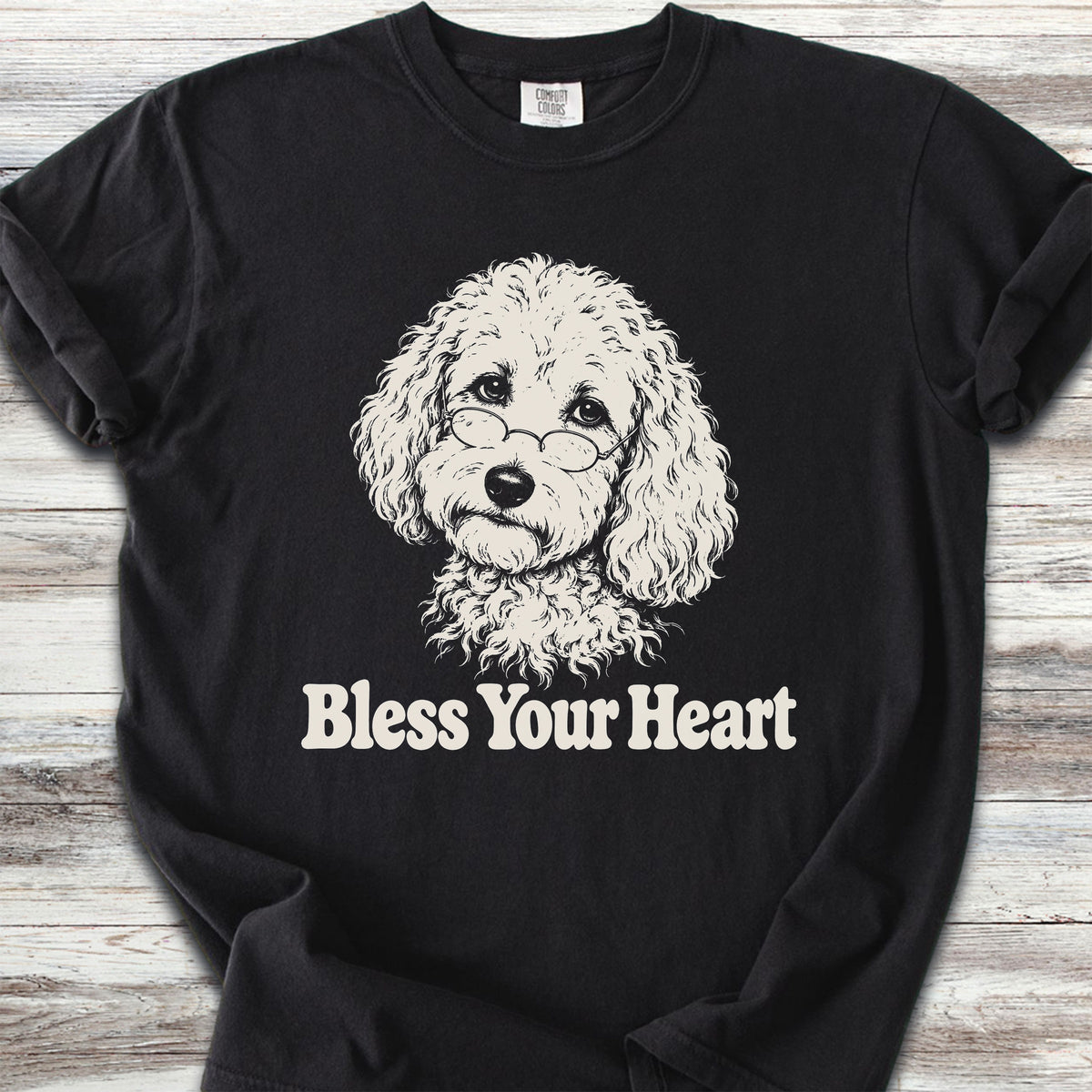 Doodle Bless Your Heart - Black