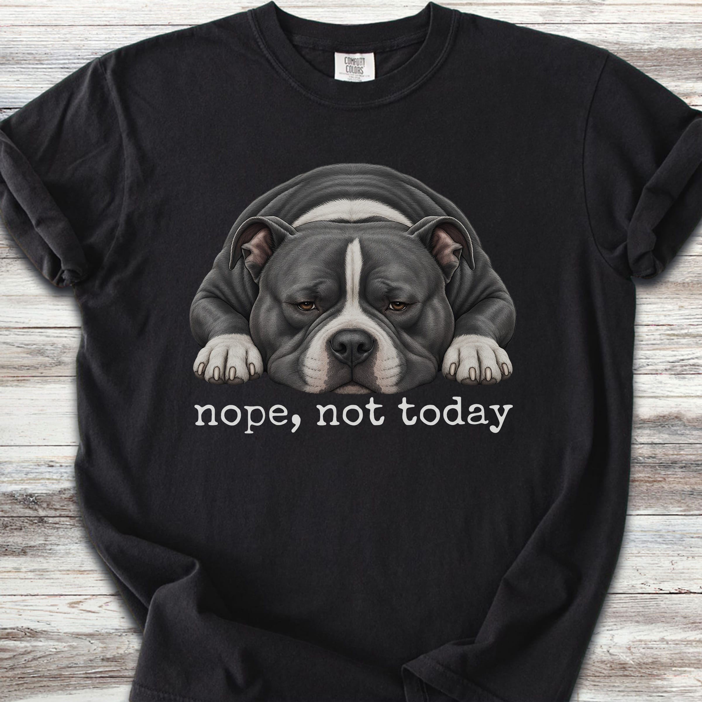 American Bully Nope - Black