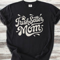 Irish Setter Groovy Mom - Black
