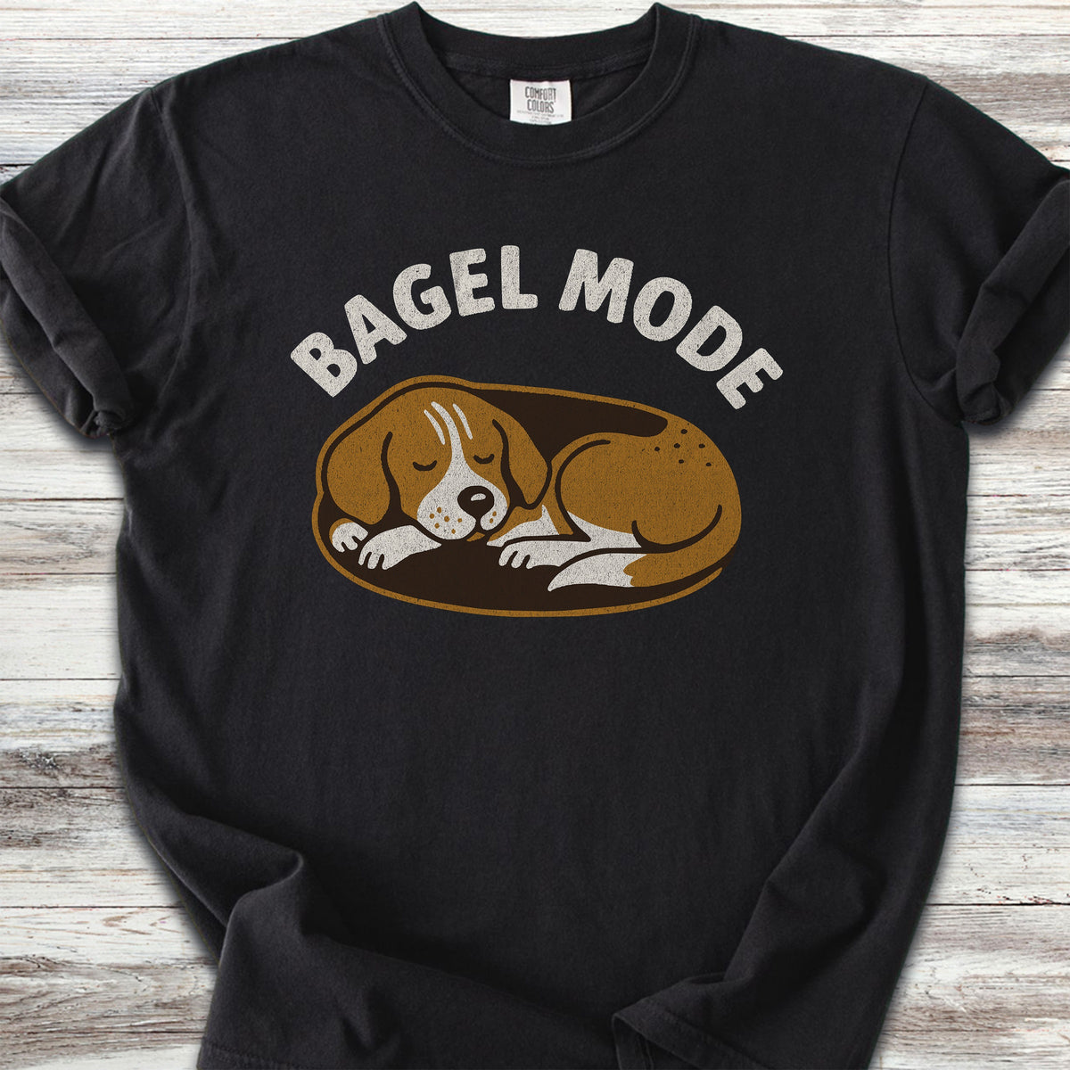 Beagle Sleeping - Black