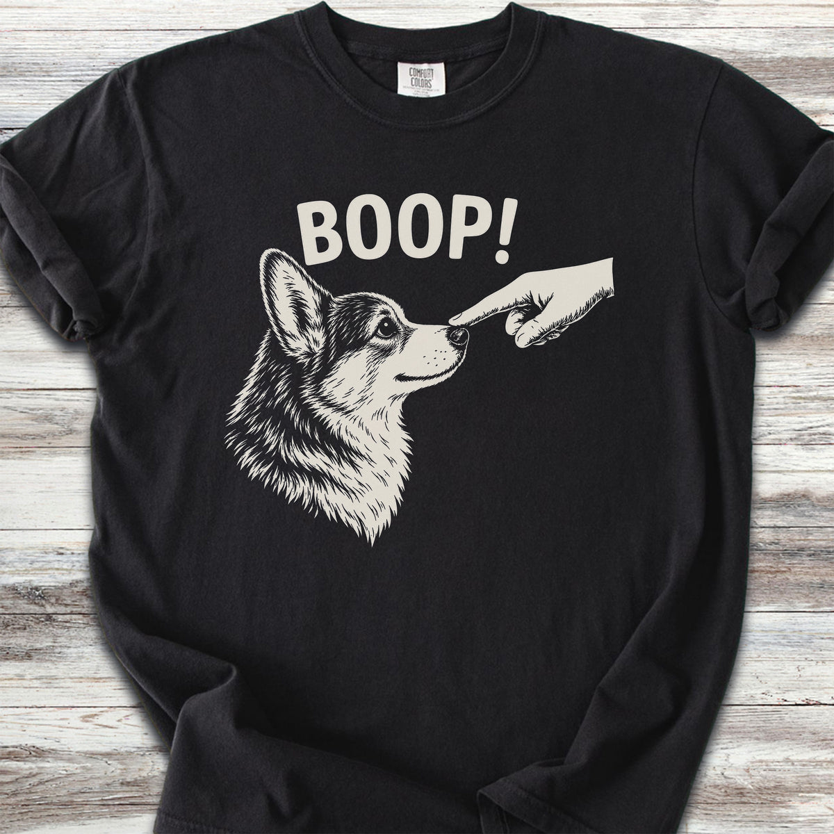 Corgi BOOP! - Black