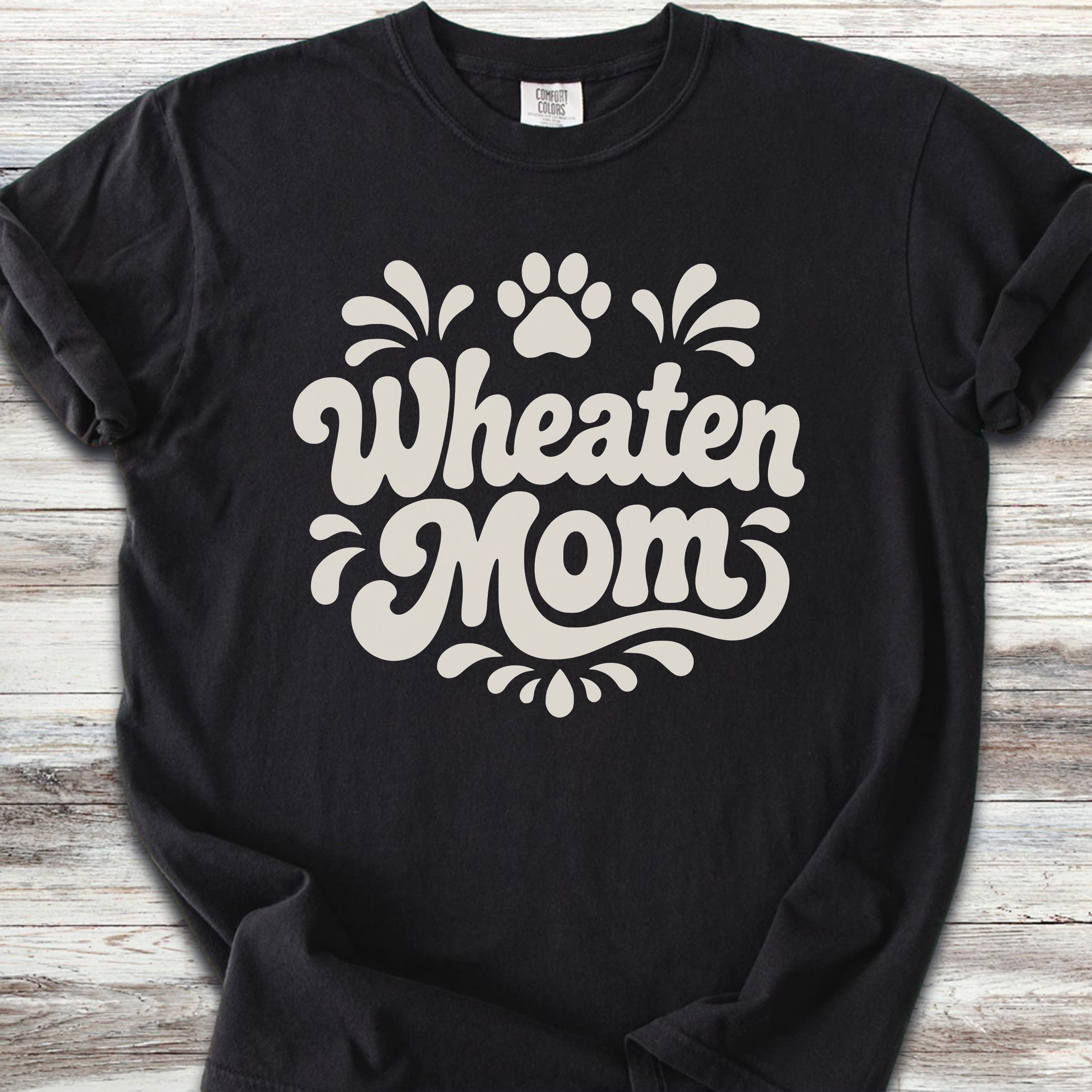 Wheaten Groovy Mom - Black