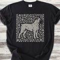 Cane Corso Fawn Linocut - Black