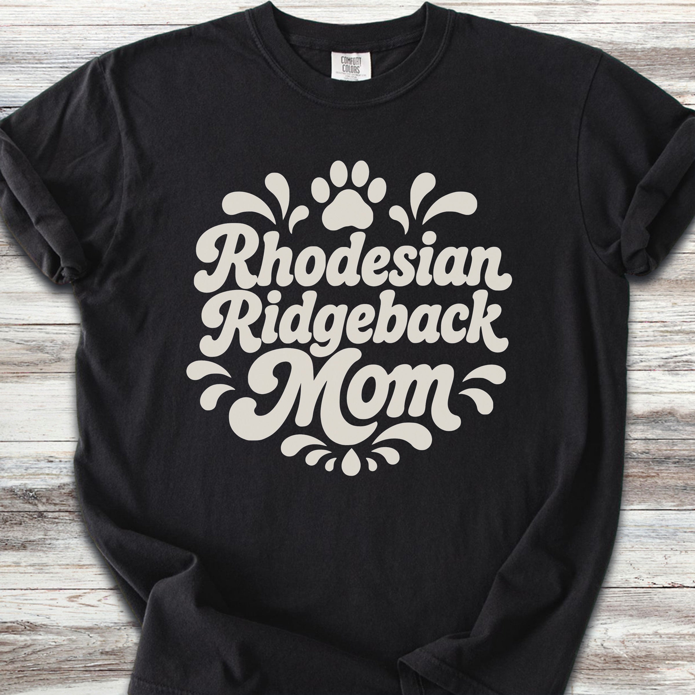 Rhodesian Ridgeback Groovy Mom - Black