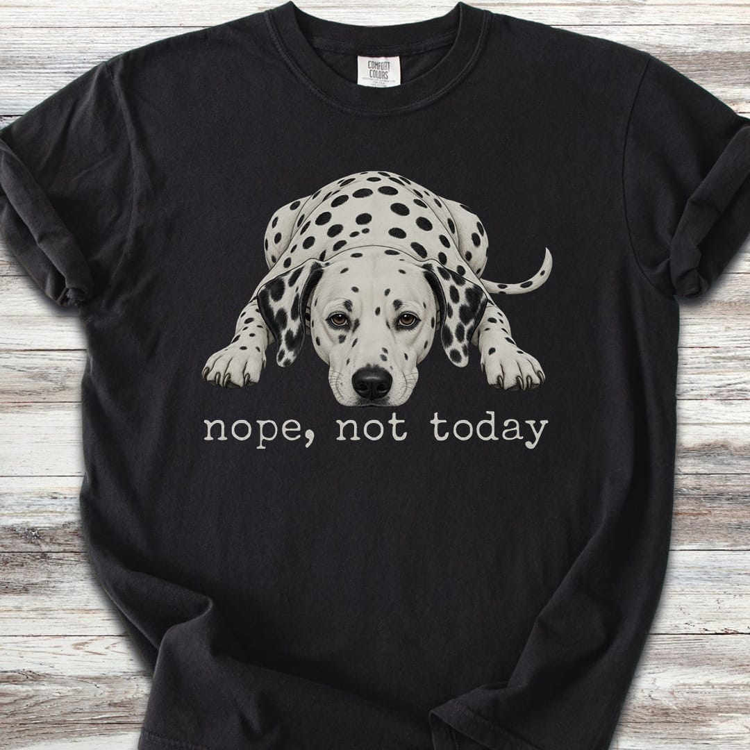 Dalmatian Nope - Black
