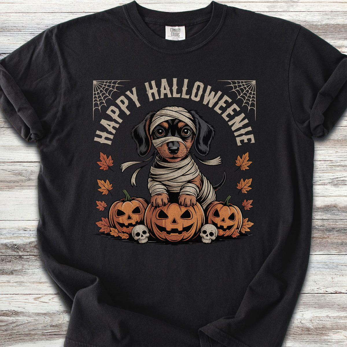 Dachshund Halloweenie - Black