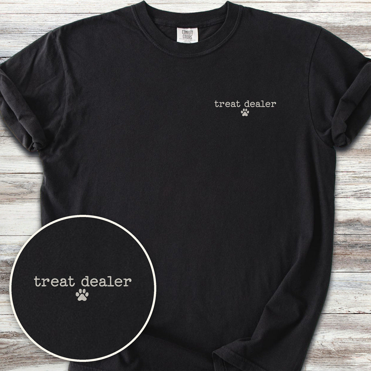 Vintage Treat Dealer Left Chest - Black