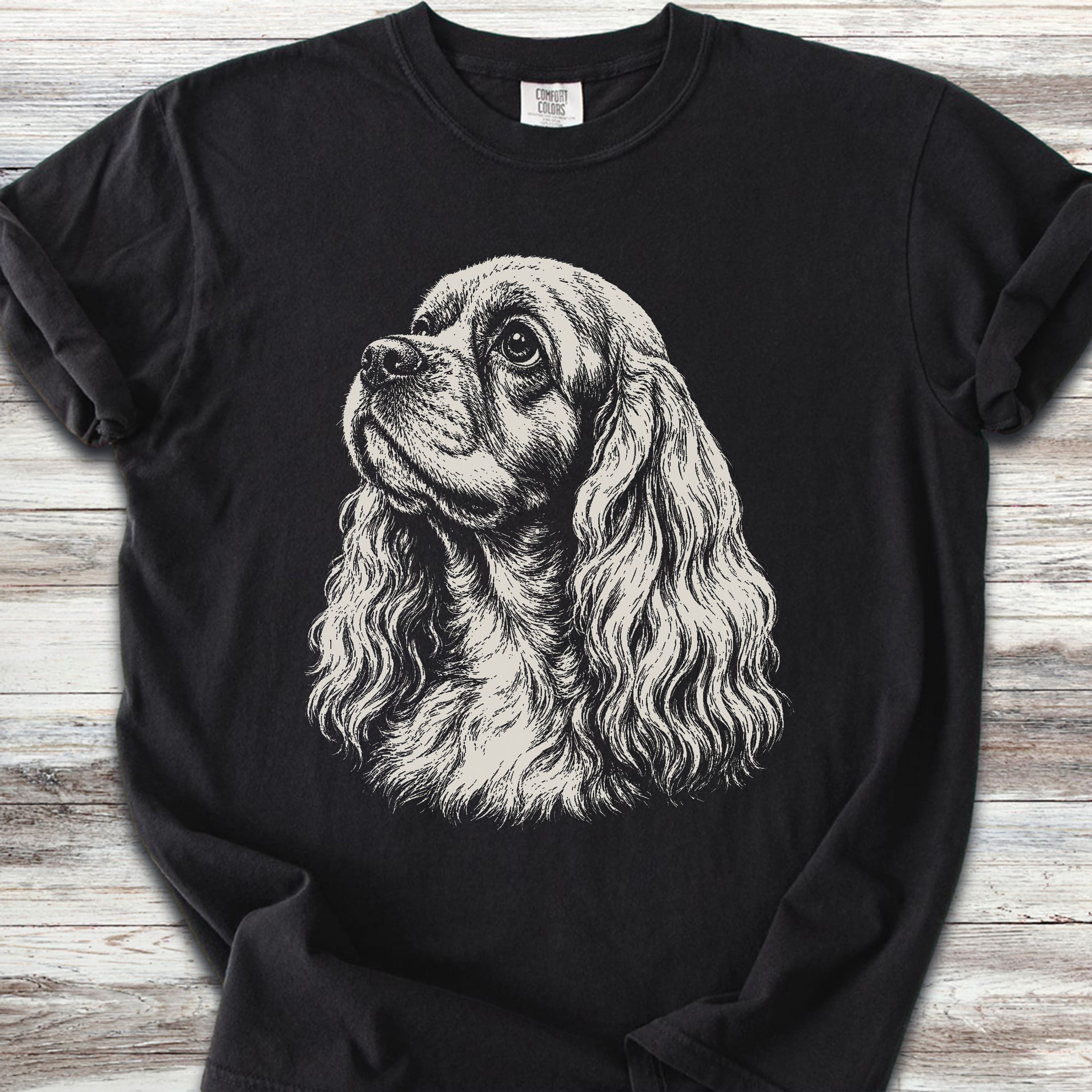 Cocker Spaniel Loyalty - Black