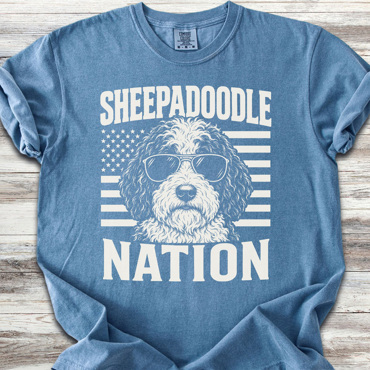 Sheepadoodle Nation - Blue Jean
