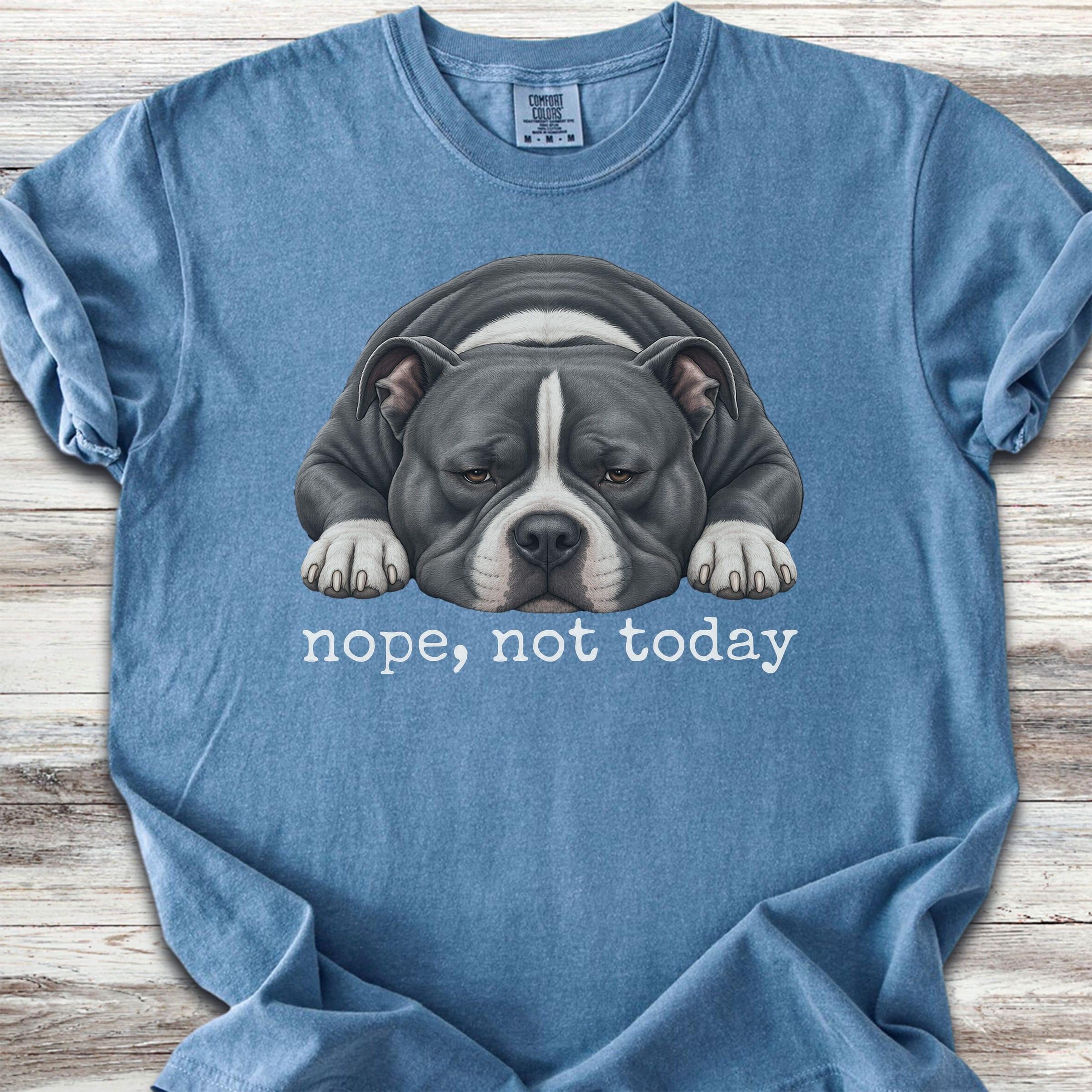 American Bully Nope - Blue Jean