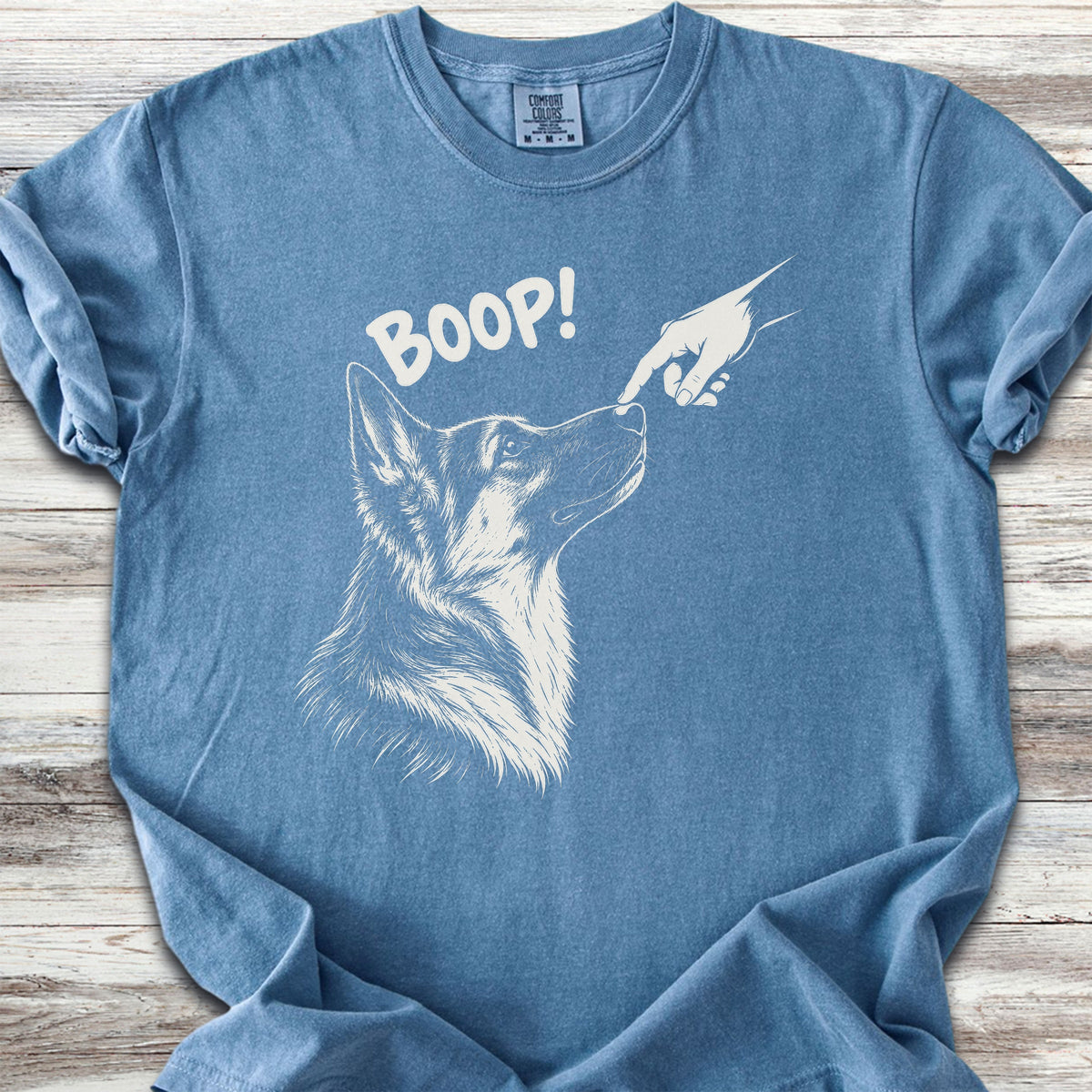 German Shepherd BOOP! - Blue Jean