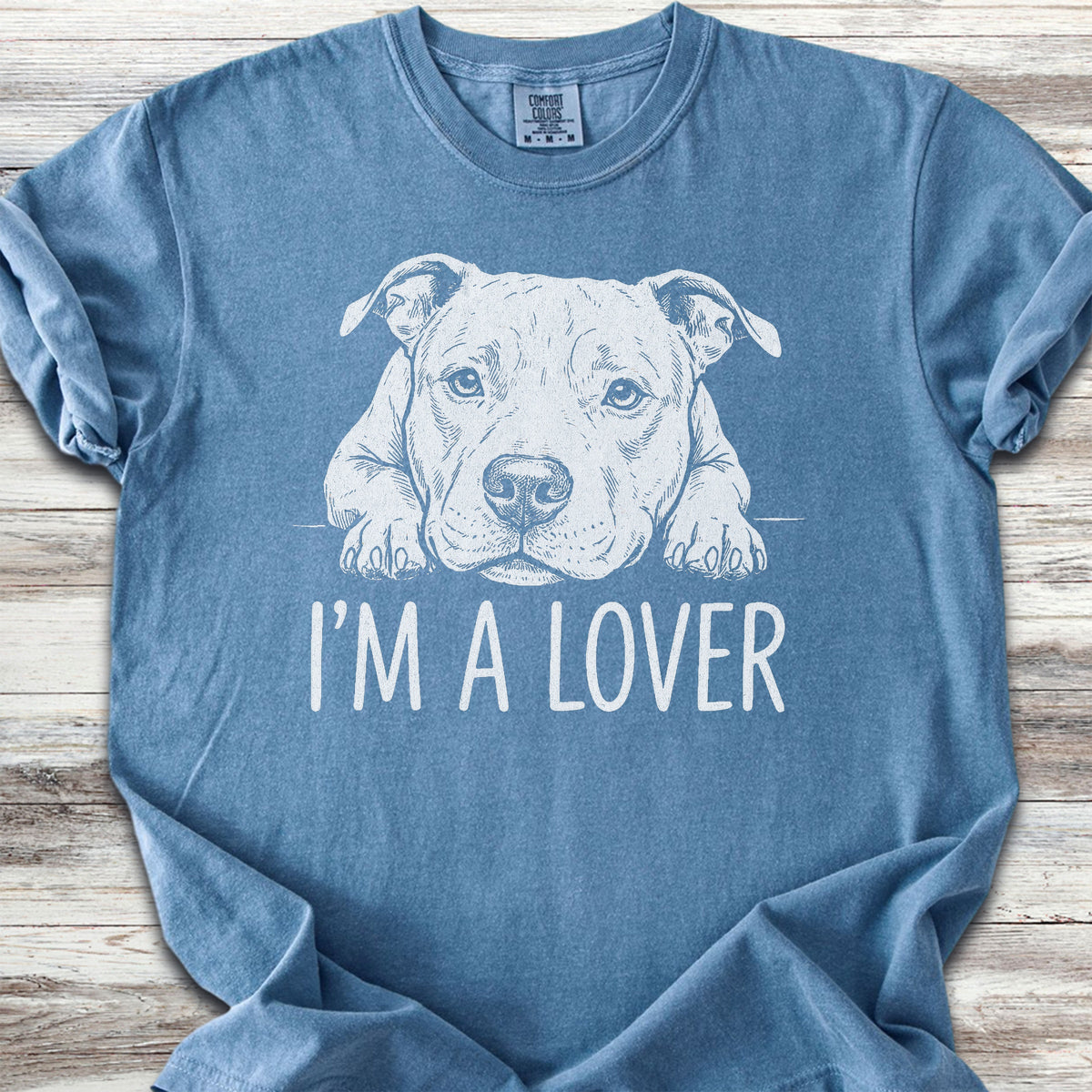 Pit Bull Lover - Blue Jean